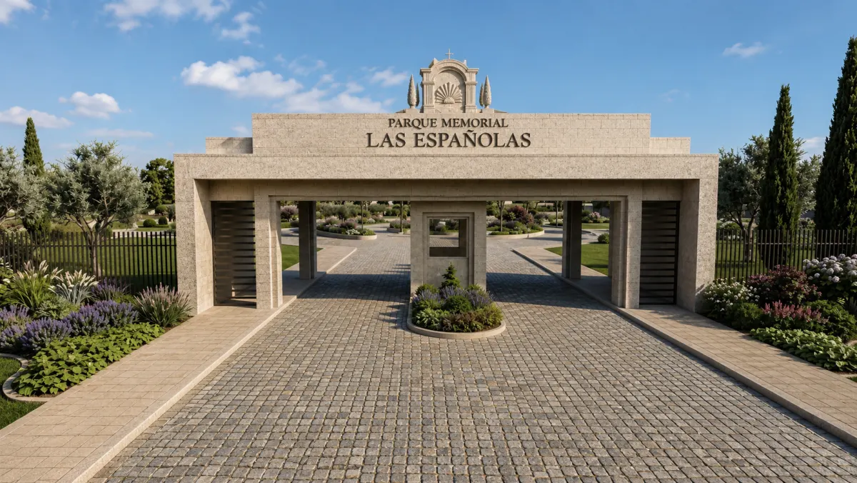 Entrada principal del Parque Memorial Las Españolas